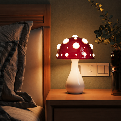 Designová stolní lampa Houba